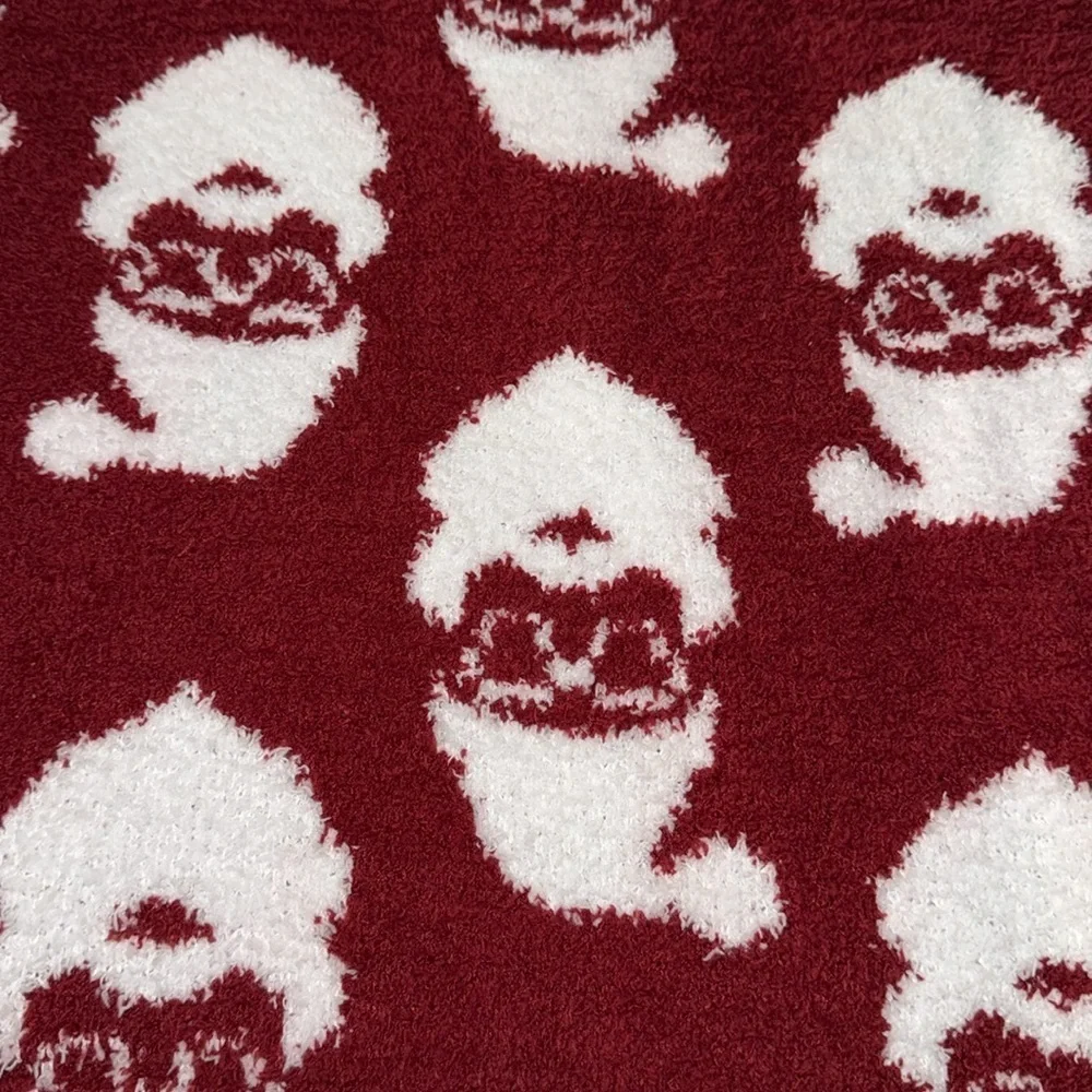 Merry and bright Santa with sunglasses Blanket